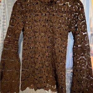 Elegant Black Lace Top